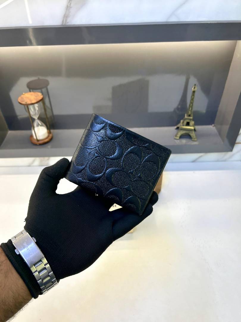 Coac_Wallet Black Premium Quality Fa 768