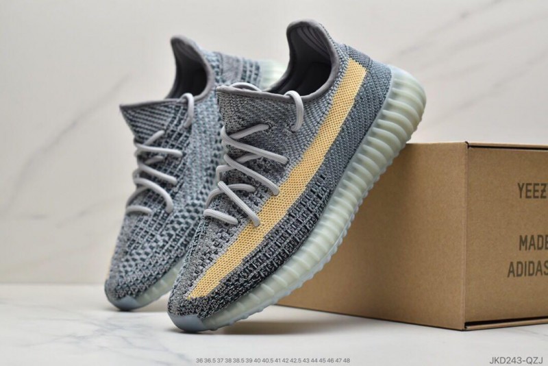 Adiddas yeezy boost 350 v2 ash blue semi ua with all accesories--SALE