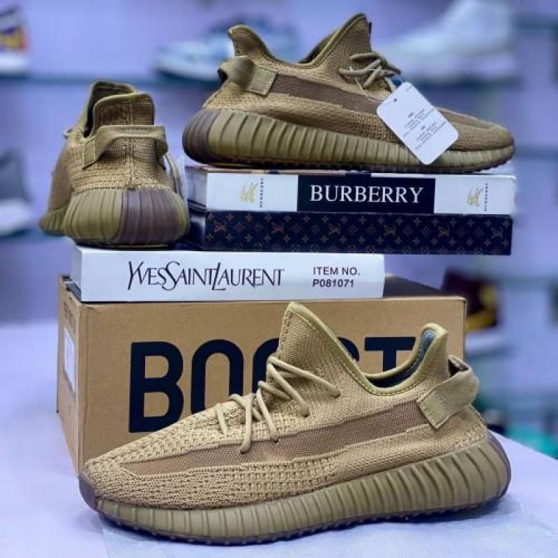 Adidas Yeezy Boost 350 V2 Earth Brown With Full Accessories SEMI UA