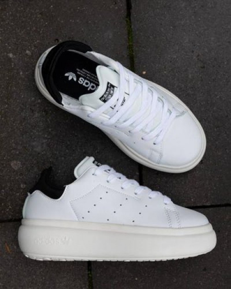 Adidas stan smith pf white black