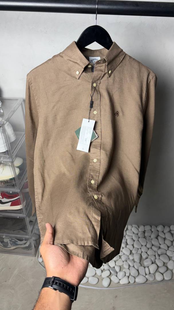 Brook_s Brothe_rs Premium Linen Shirt 2310.Sale offer VS1000