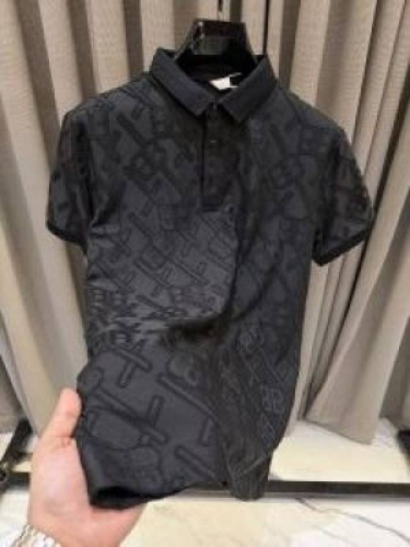 Balenciag_a Imported White Polo Black