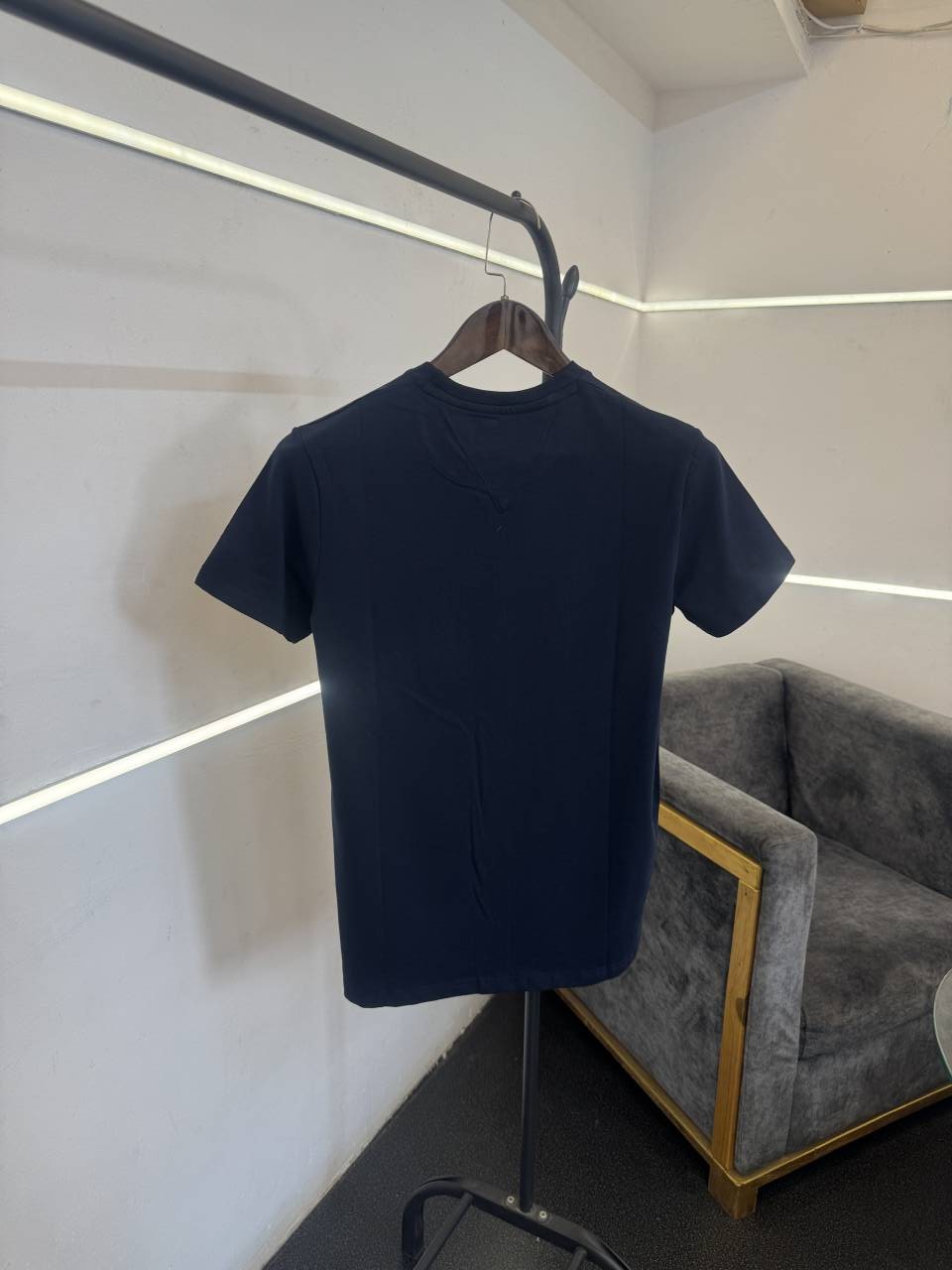 Tom_my hilfigeer imported round neck tshirt nevy blue