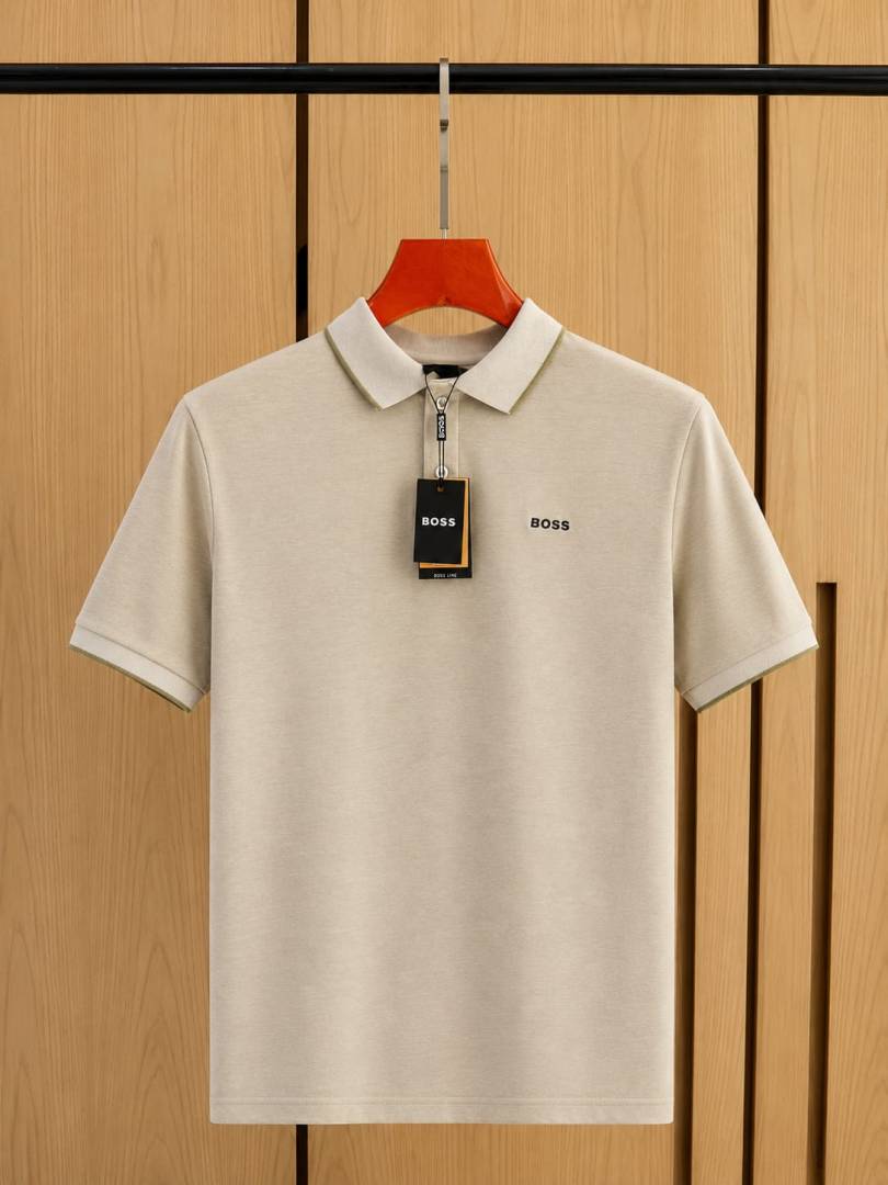BOSS IMPORTED STORE ARTICLE POLO T-SHIRT BOX PACK LIGHT GREEN