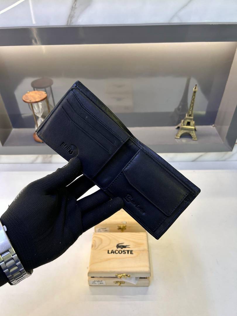 Lacost Black Premium Wallet Fa 772