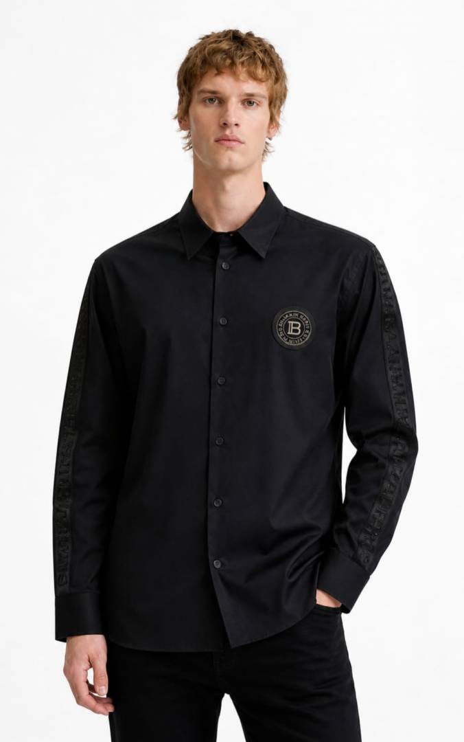 BALMAN IMPORTED STORE ARTICLE SHIRT WHITE