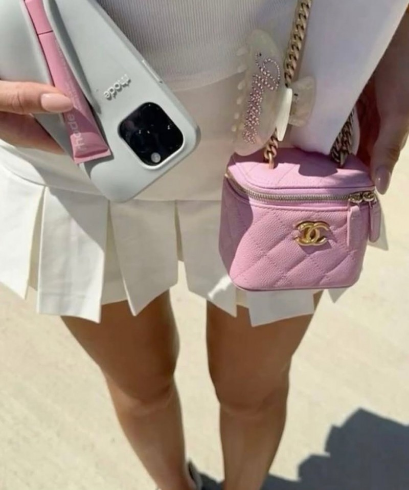 Chennel_Small_Vanity_Premium_Leather_Bag_With_Original_MagnetBox