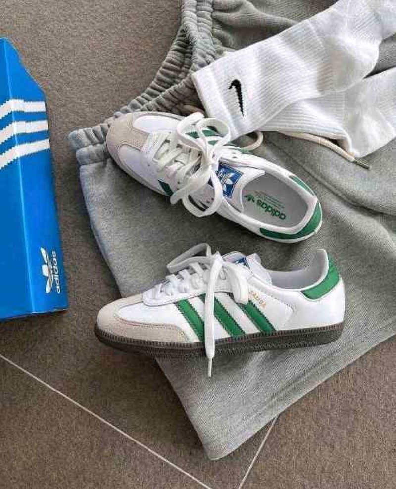Adidas SAMBA WHITE GREEN 665