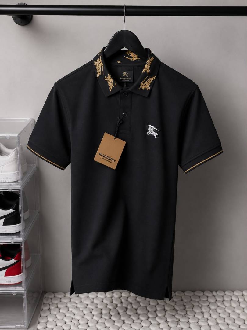 Burberr_ Premium Polo T-Shirt with OG Box Packaging 1457   Sale-offer  VS1000