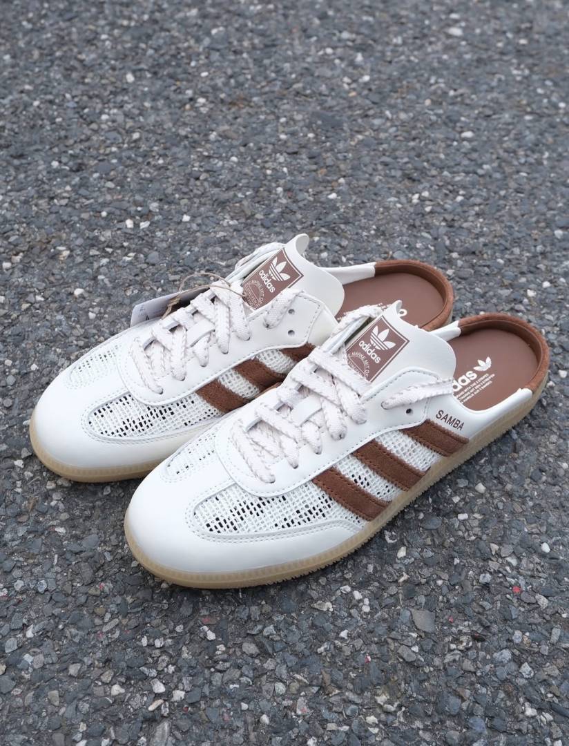 Adiddas Samba Mule Of White Brown