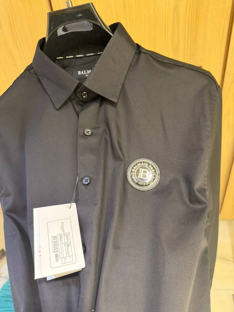 BALMAN IMPORTED STORE ARTICLE SHIRT black