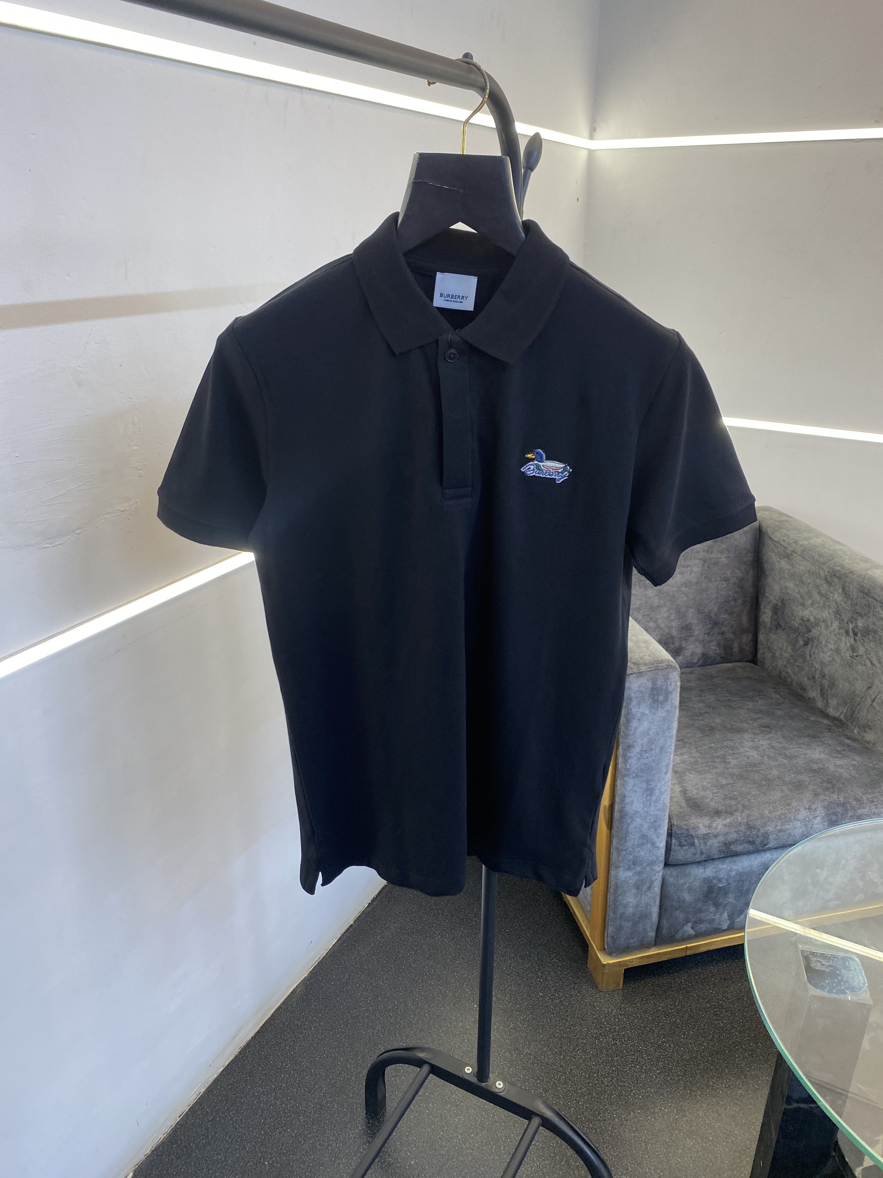 Burbery turkey imported polo black sale