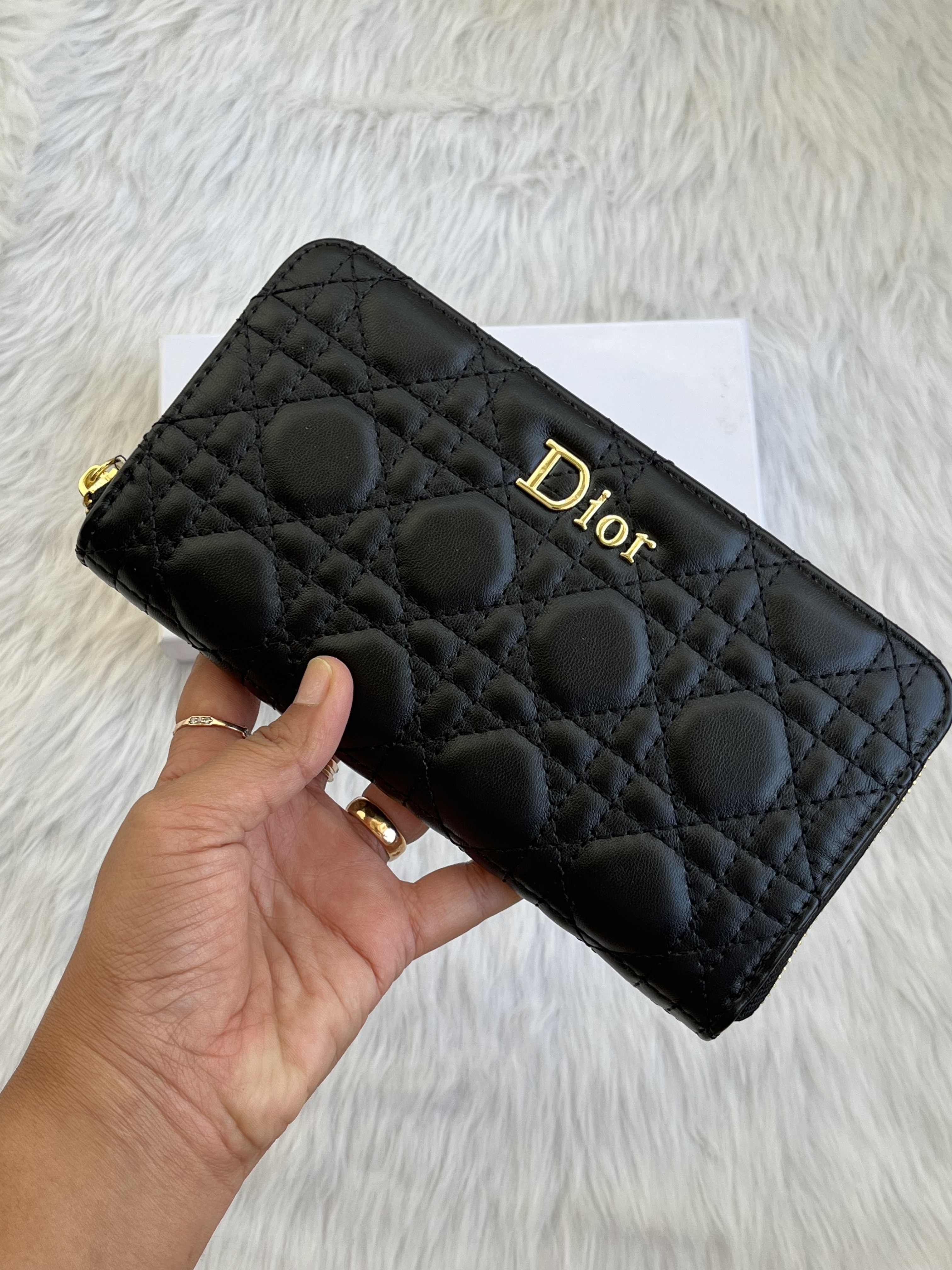 Dior_70-86_Black_Zippy_Wallet_With_OriginalBox