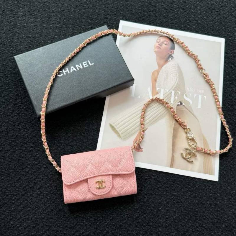 Chennell 07 Mini ChainWallet With OriginalBox DustCover Super Premium