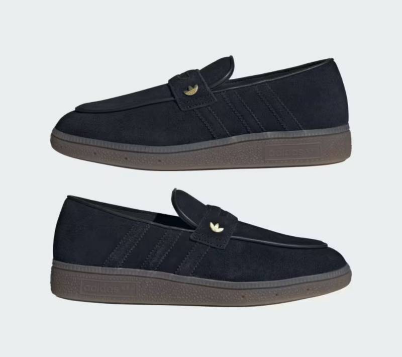 Adiddas Handball Spezial Loafers  Black Black Gum