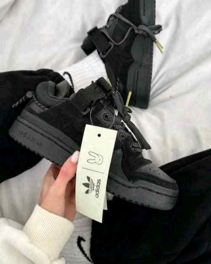 Adidas Forum X Bad Bunny Full Black 1400