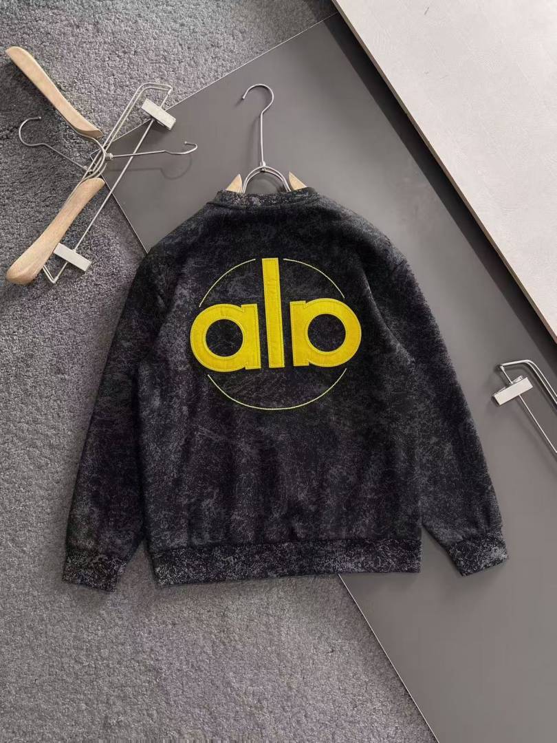 Alo IMPORTED SWEATSHIRT STORE ARTICLE BLACK AND GREY