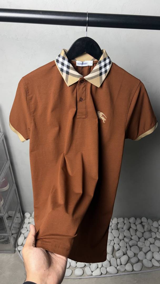 Burberrry Premium Polo T-Shirt with OG box Packaging 3018