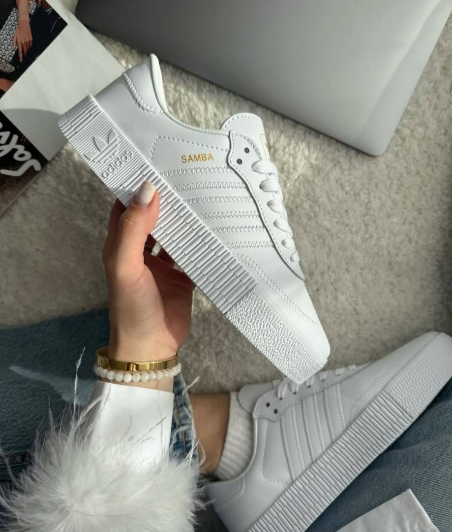 Adiddas Samba Platform Triple White