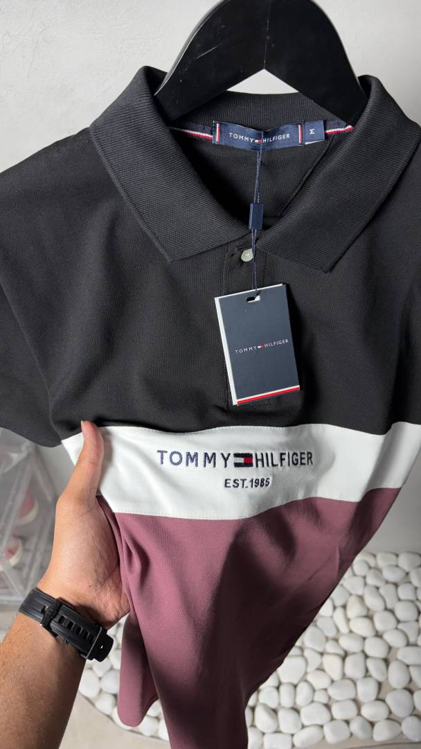 Tommy Hilfigar Premium Polo T-Shirt with OG box Packaging 1396
