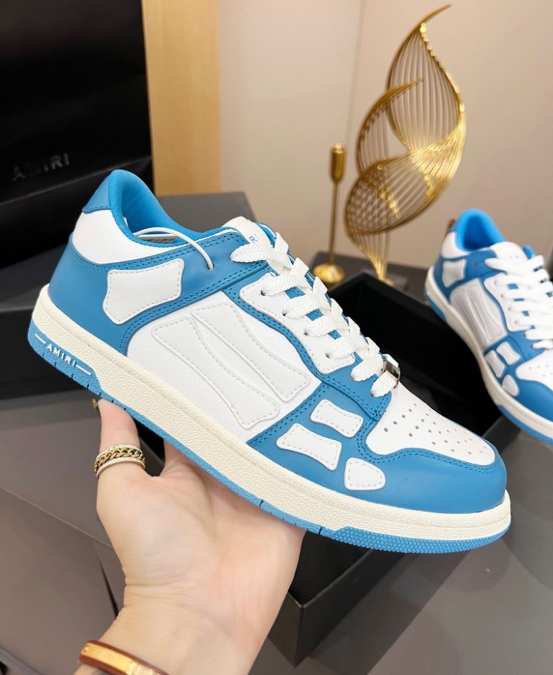 ameerii skel top low blue white