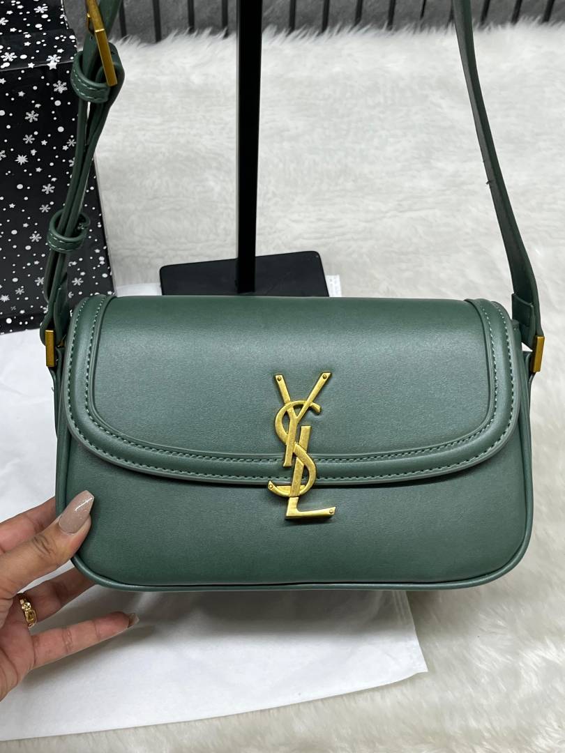 Ysl Solferino Small Shoulder Bag With Original Box & Long SlingBelt