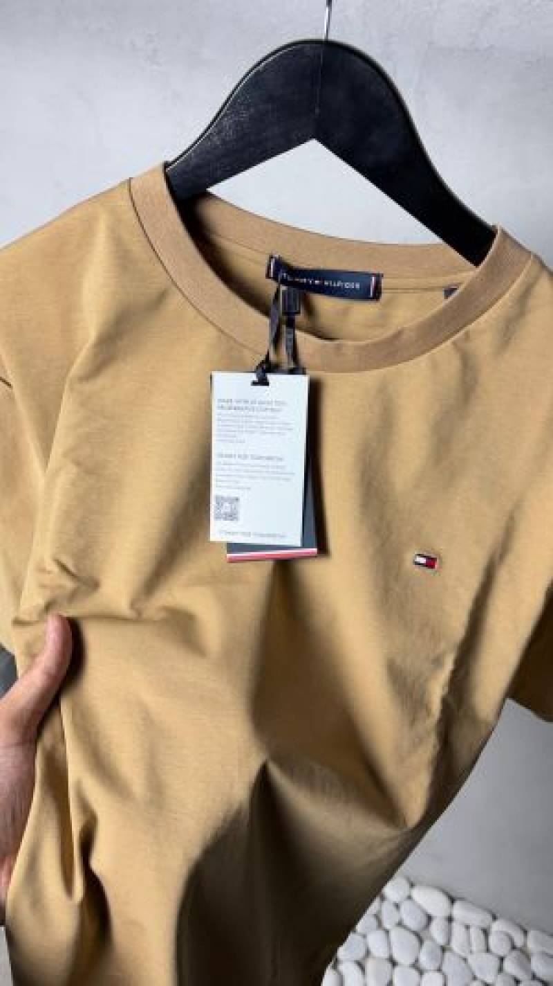 Tomm_ Hilfige_r Premium Round Neck T-Shirt with OG Box Packaging 1574 Sale VS1000