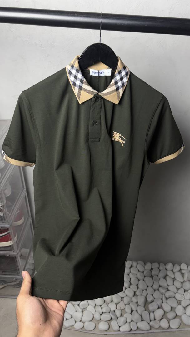 Burberrry Premium Polo T-Shirt with OG box Packaging 3017