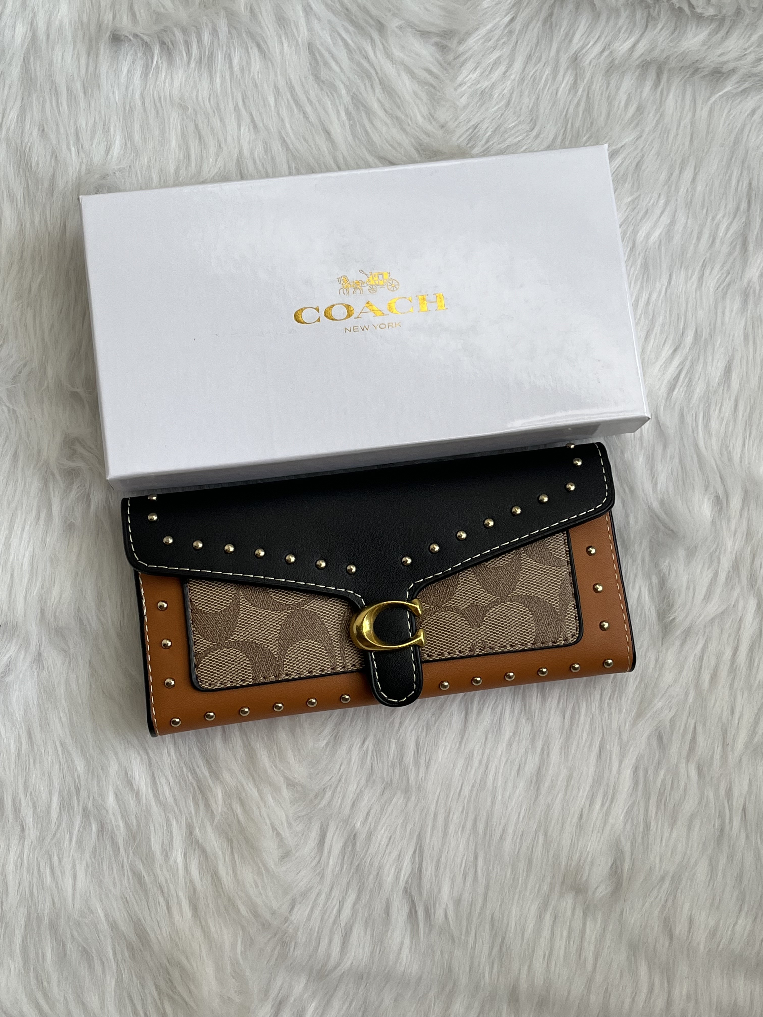 Coach_97_Trifold_Wallet_With_Original_Box