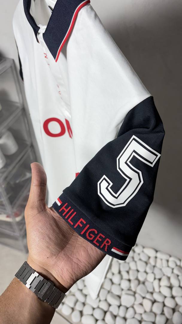 Tommy NYC 1985 Signature Polo T-Shirt With OG Packaging 1317