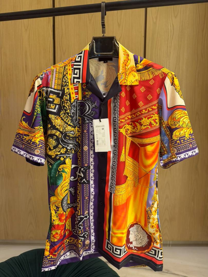 Versac-e IMPORTED STORE ARTICLE PREMIUM PRINTED SHIRT