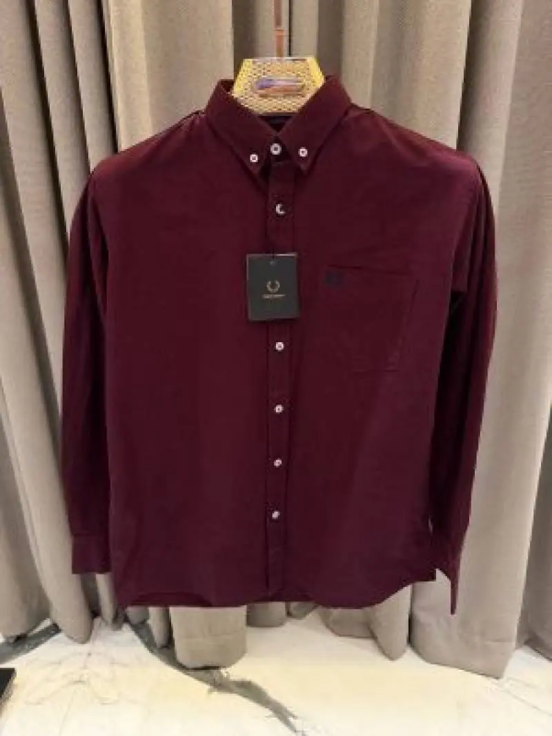 FREDPEERRY OXFORD SHIRTS MARRON