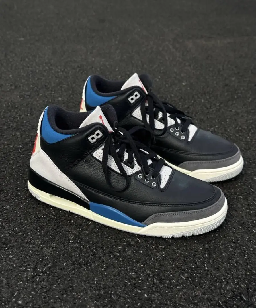 NIKK.E AIR JORDAN 3 RETRO RARE AIR - Image 3