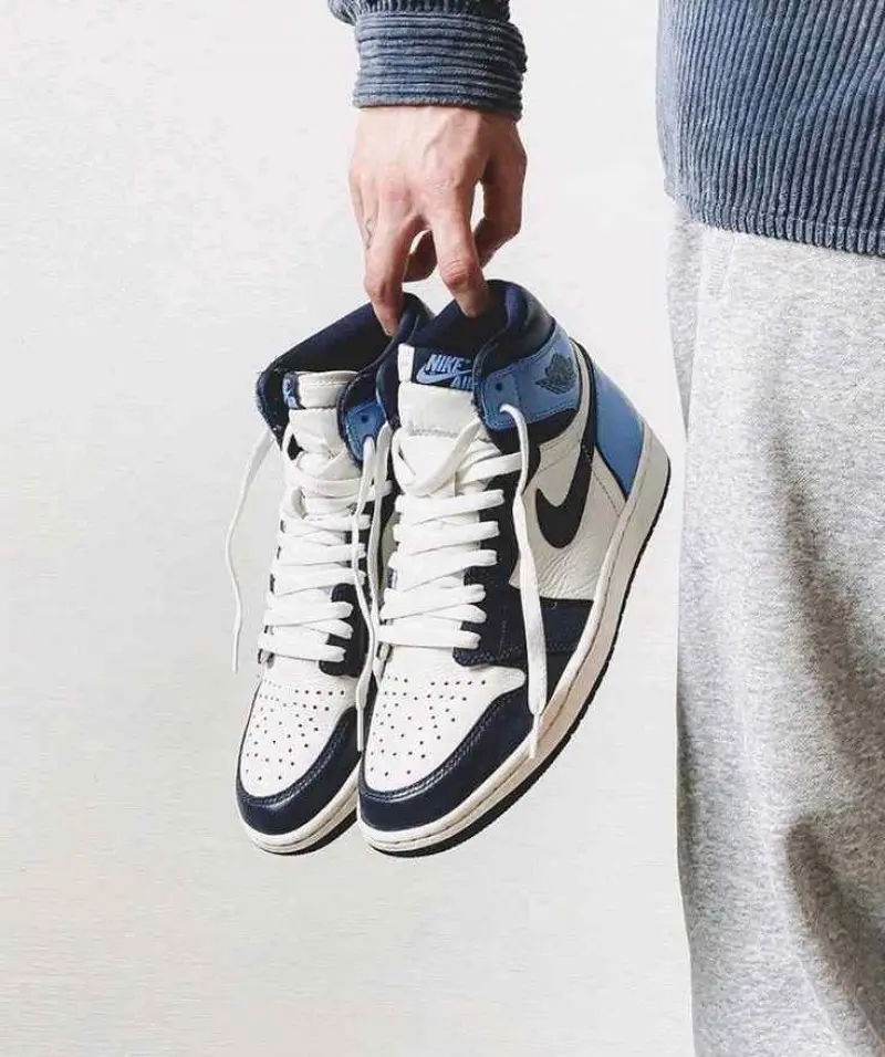 Air Jordan 1 Retro High OG ObsidianUniversity Blue - Image 3