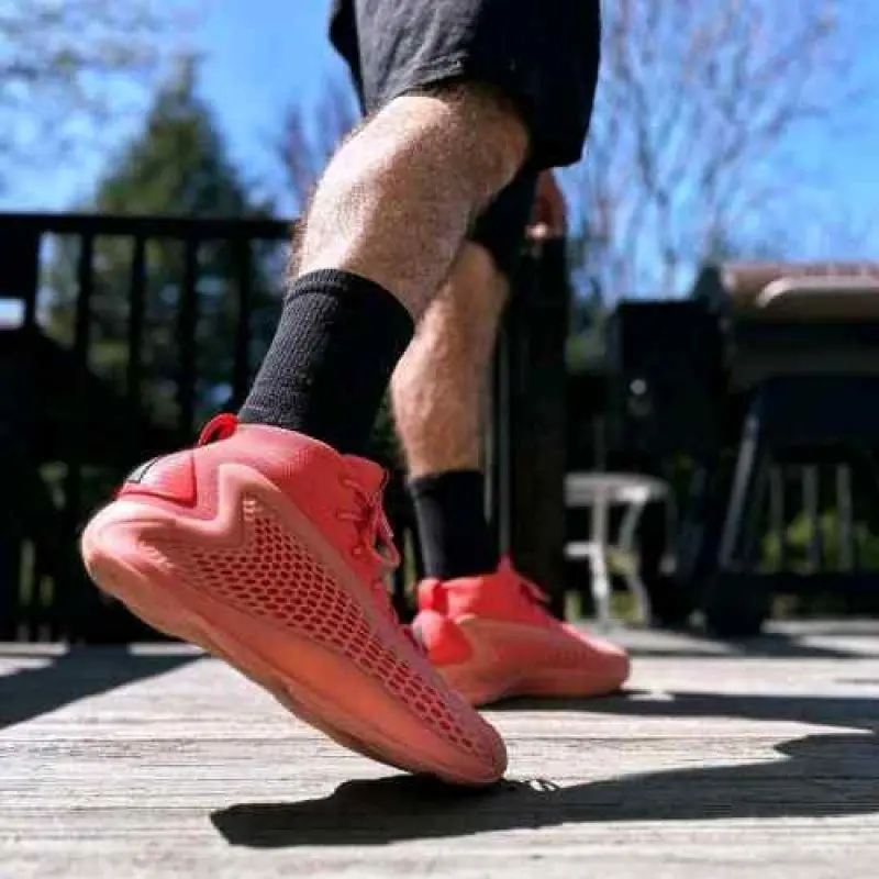 Adidas Anthony Edwards 1 Coral Georgia Red Clay 1085 - Image 3