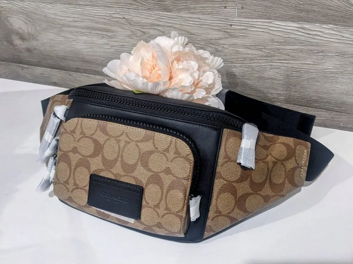 Coach Track Belt Bag Unisex WaistBag With DustCover - Image 2