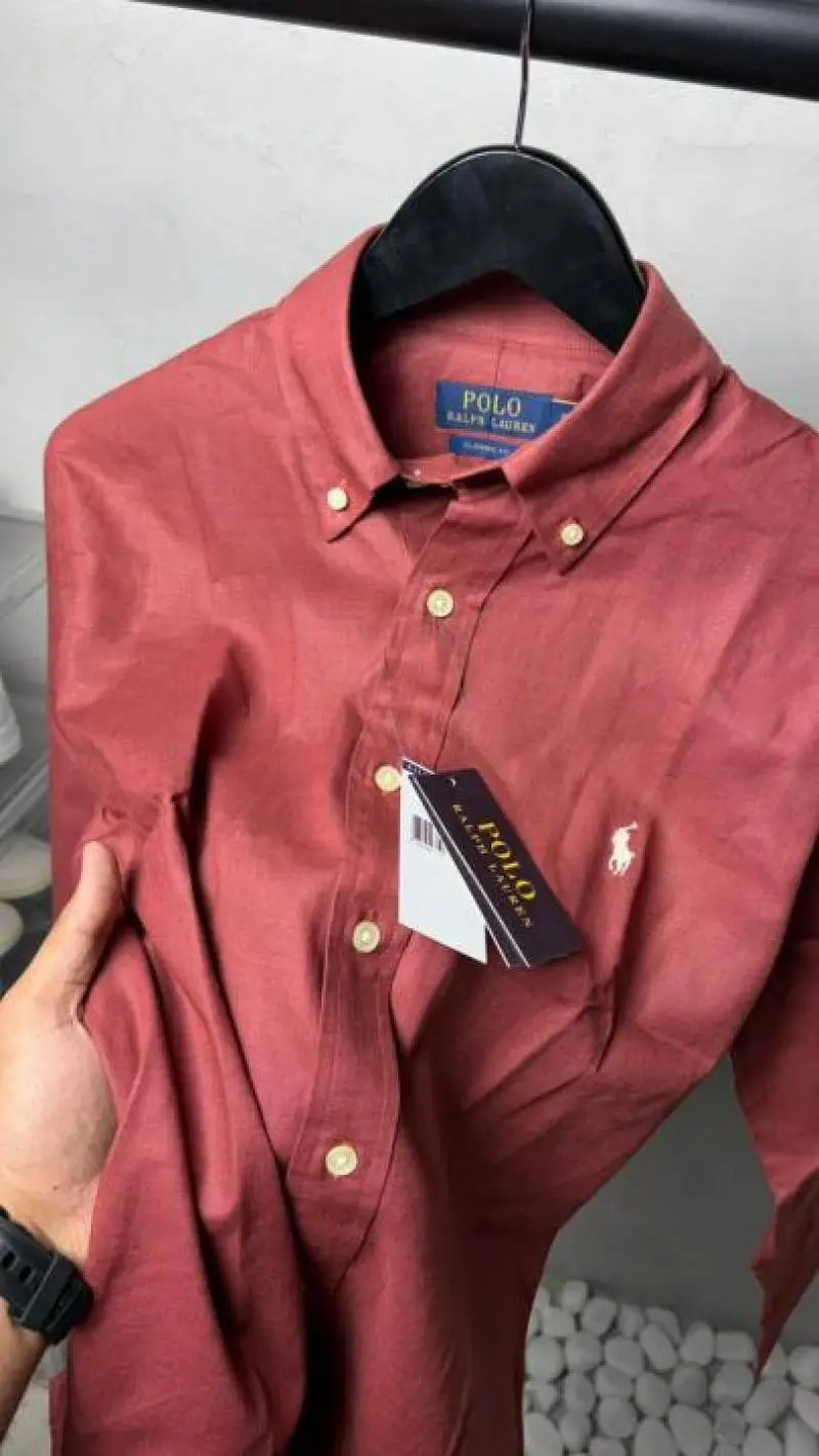 Ralph Lauren Premium Linen High Quality Shirts 2460 - Image 3