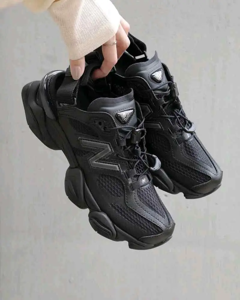 New Balencee 9060 Mule Black 2656