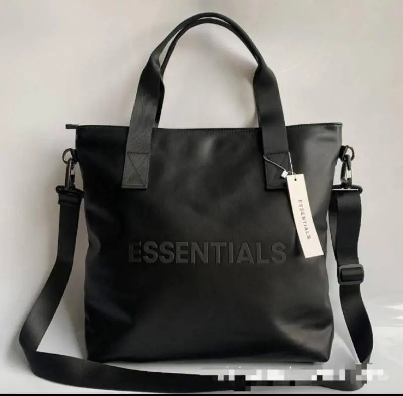 Essential Fear Of God Black WaterProof Unisex Tote Bag - Image 2