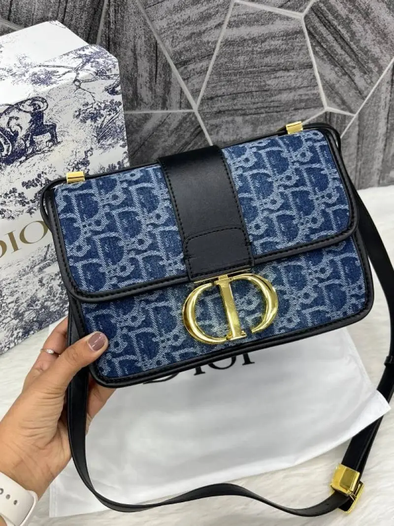 Dior Montaigne Denim Premium With Original Box FixPrice - Image 4