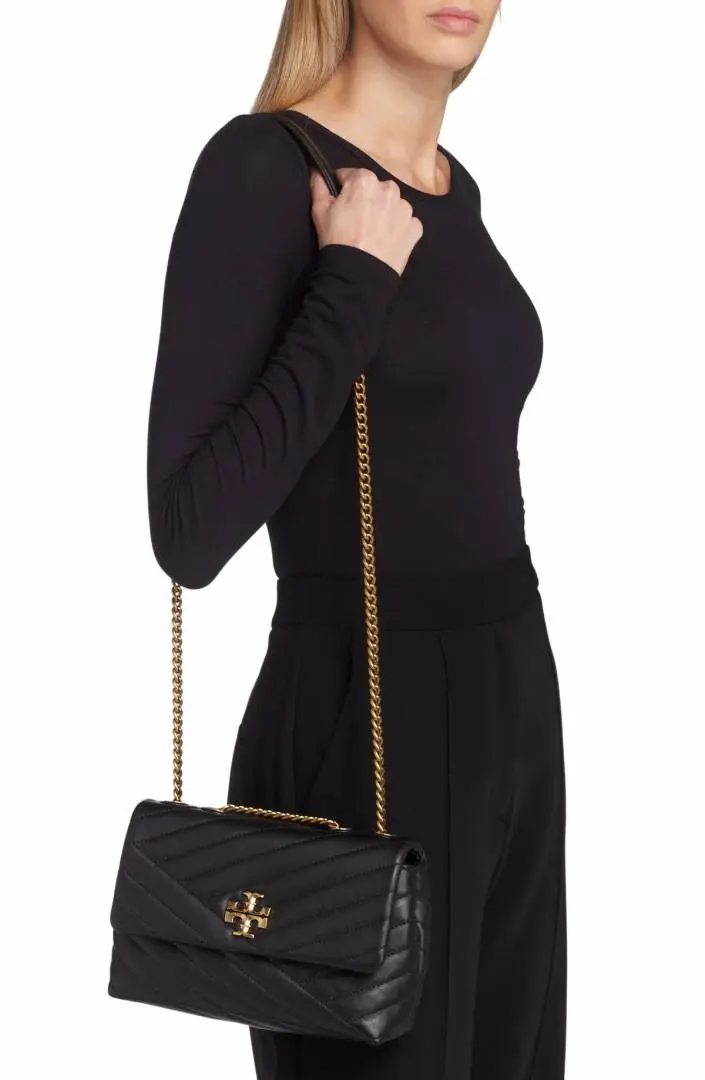 Tori Burch Kira Quilted Small Shoulder bag With OriginalBox - Image 4