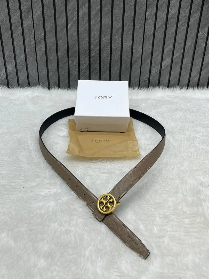 Tory Burcch 119Womans Belt With OriginalBox & DustCover