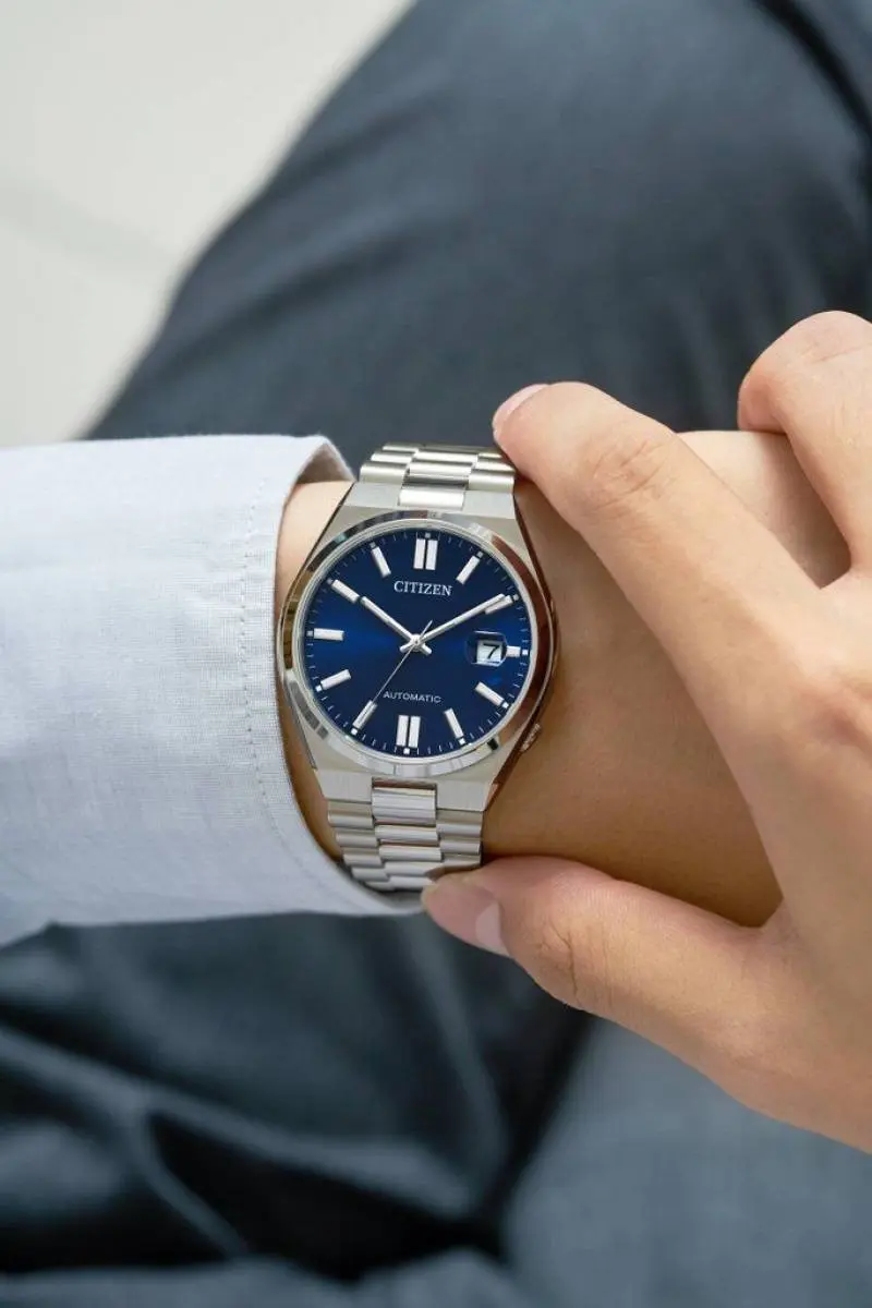 Citizen Tsuyosa Quartz Silver Blue - Image 3