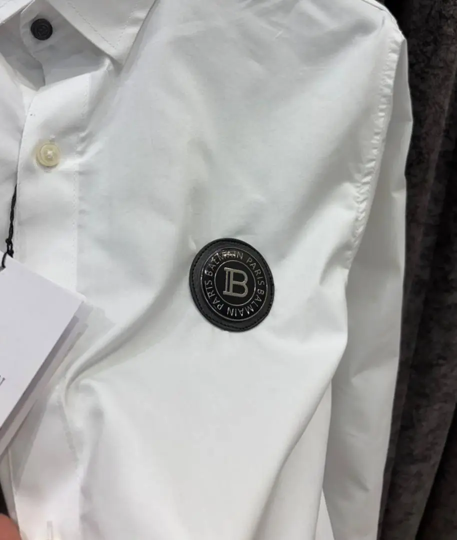 Balmain IMPORTED STORE ARTICLE SHIRT WHITE - Image 5