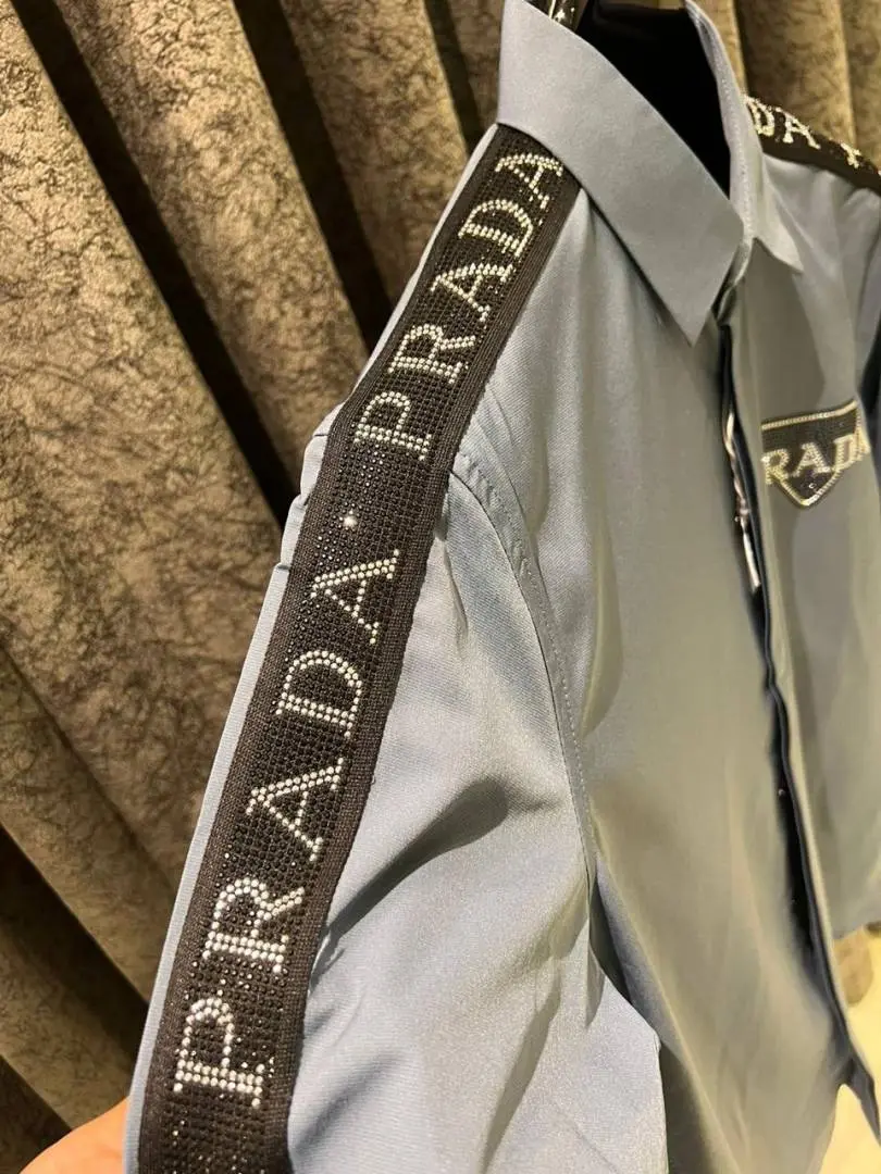Prada IMPORTED STORE ARTICLE DIAMOND SHIRT - Image 5