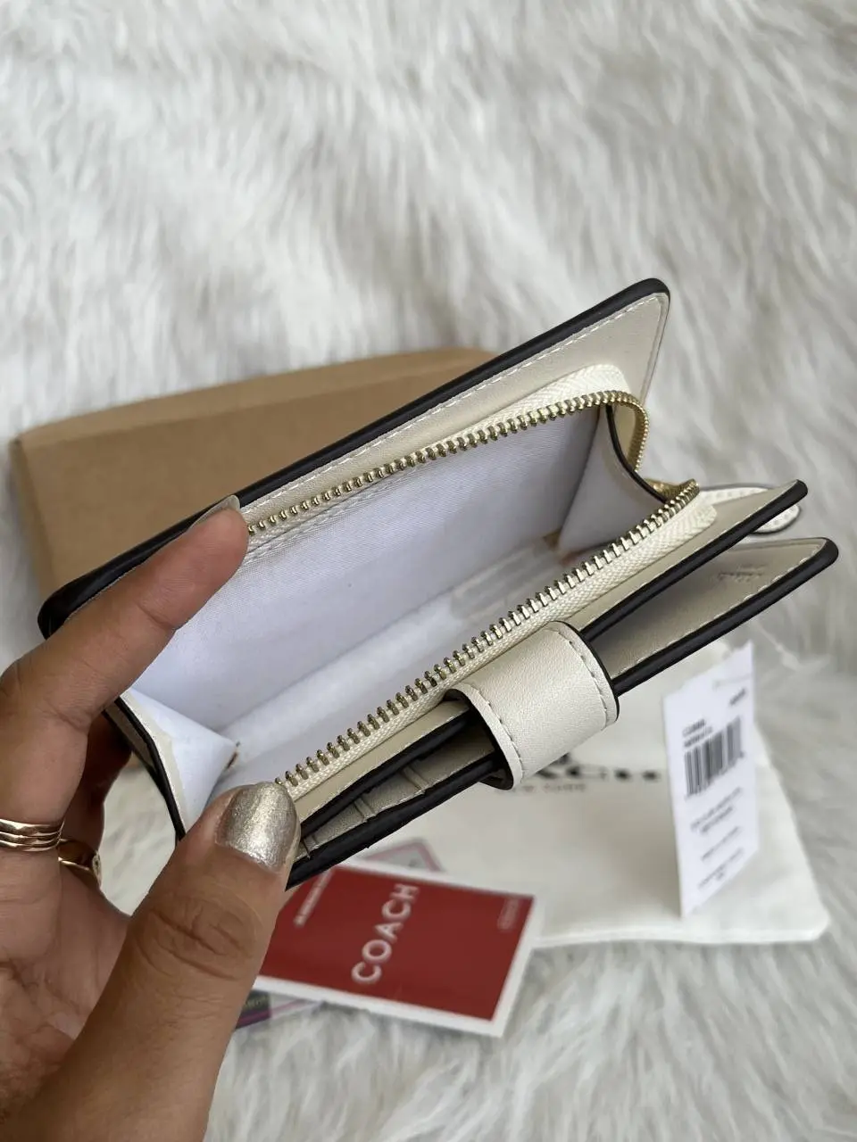 Coach 2-9 Premium Flap Wallet With OriginalBox DustCover Highend Coded - Image 8