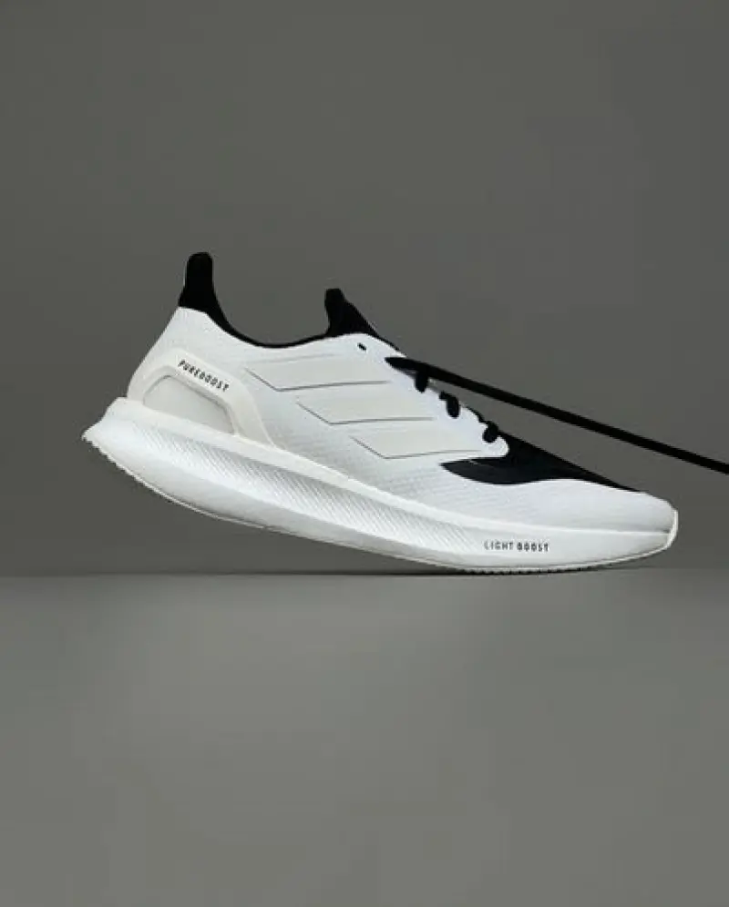 Adidas Pureboost 5 White black - Image 2