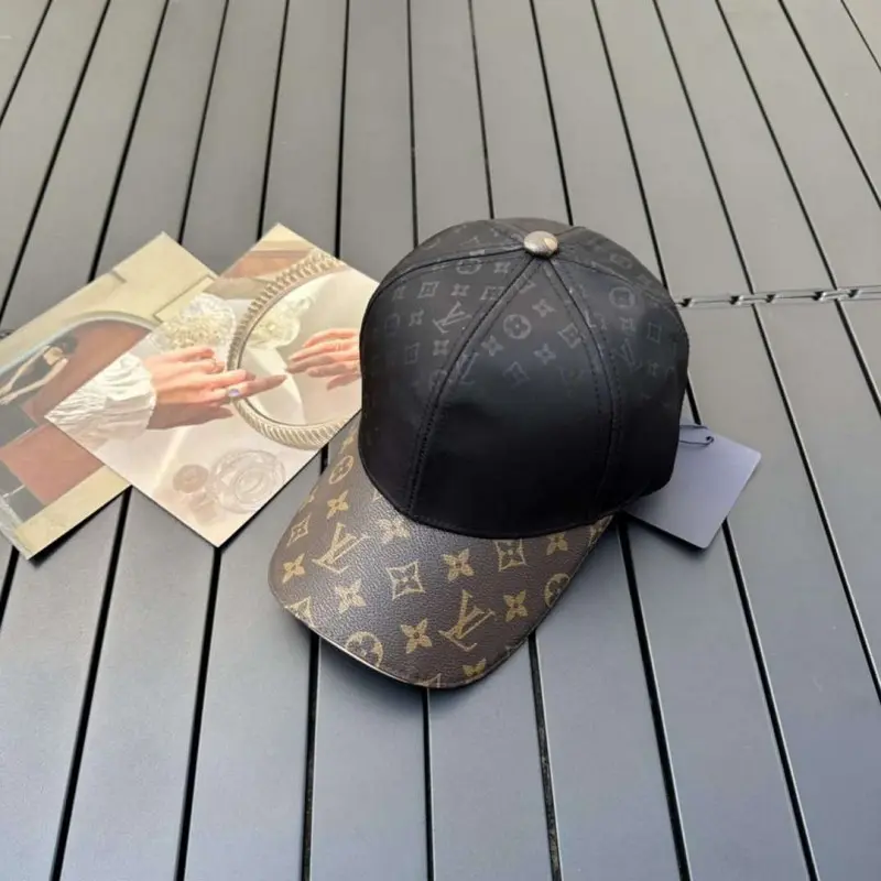 Louis Vuitton Exibit Dual MonoGram Premium Unisex Cap (With Safety Box)