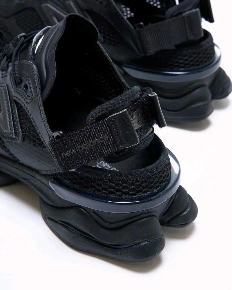 New Balencee 9060 Mule Black 2656 - Image 7