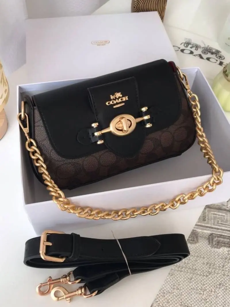Coach Brie Shoulder Crossbody Bag With OriginalBox - Image 3